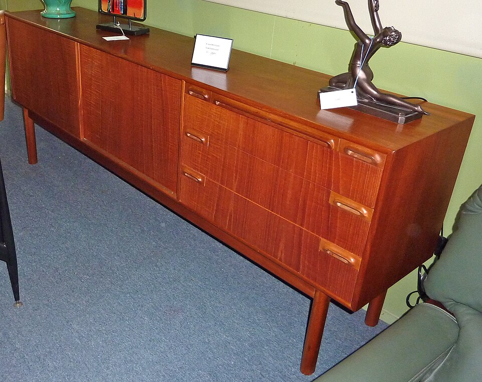 Mid-century McIntosh teak sideboard — 1960s Danish style